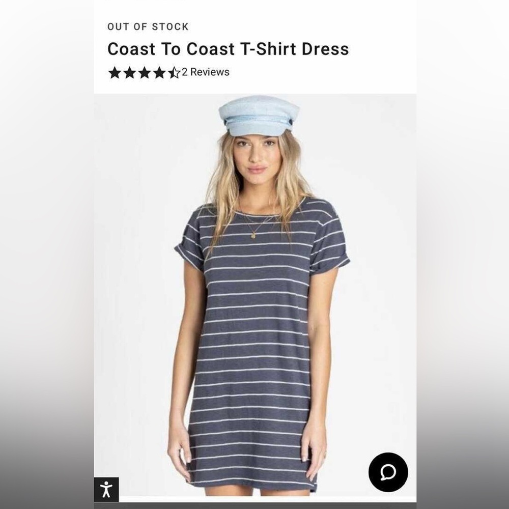 Billabong Coast to Coast TShirt Dress